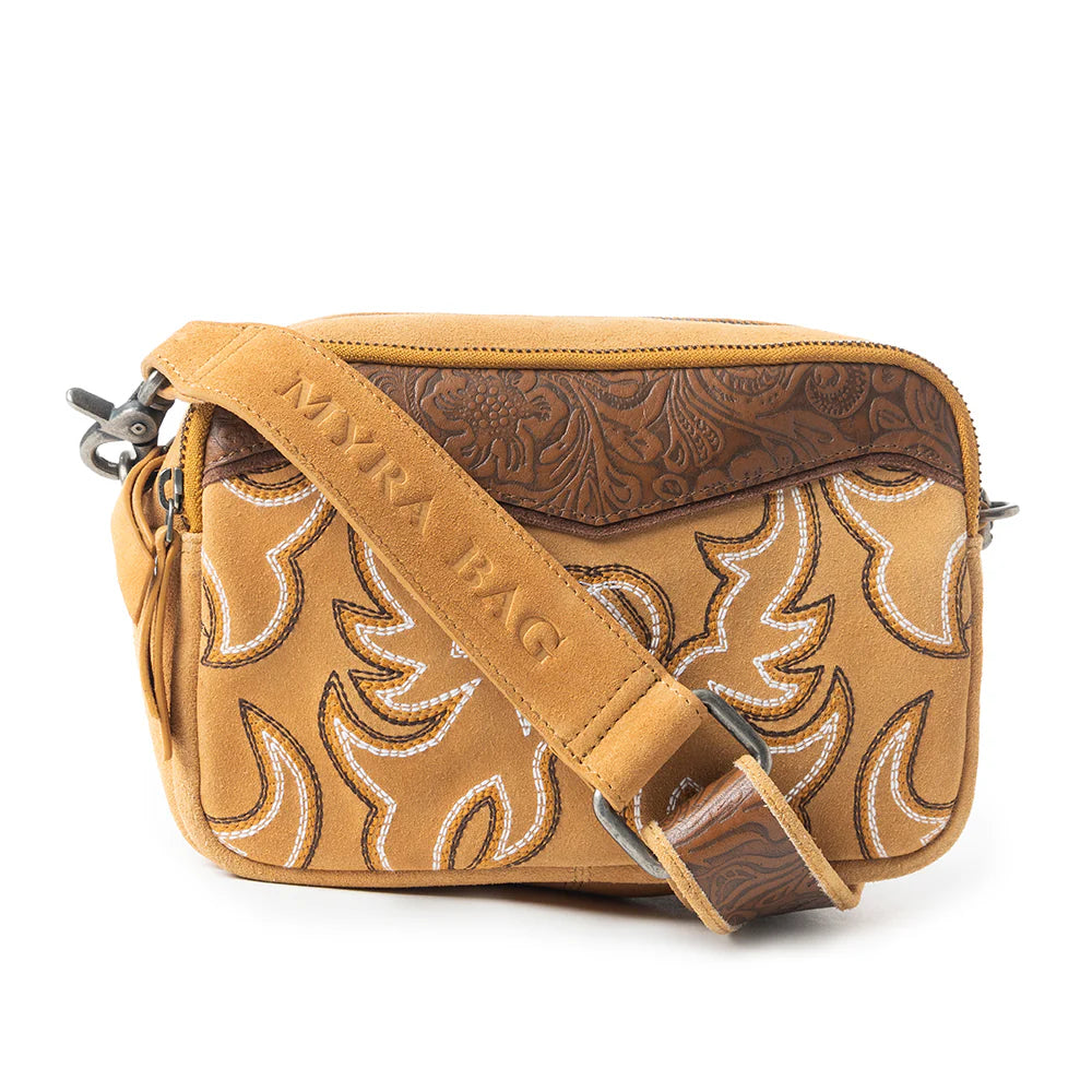 Marla Range Shoulder Bag in Camel