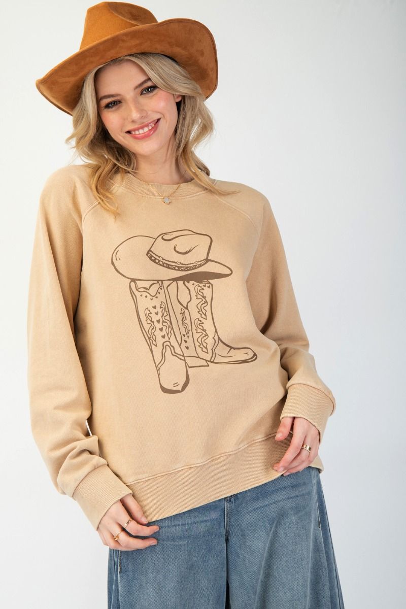 Boots Sweatshirt