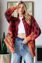 Load image into Gallery viewer, Embroidered Flannel Shirt
