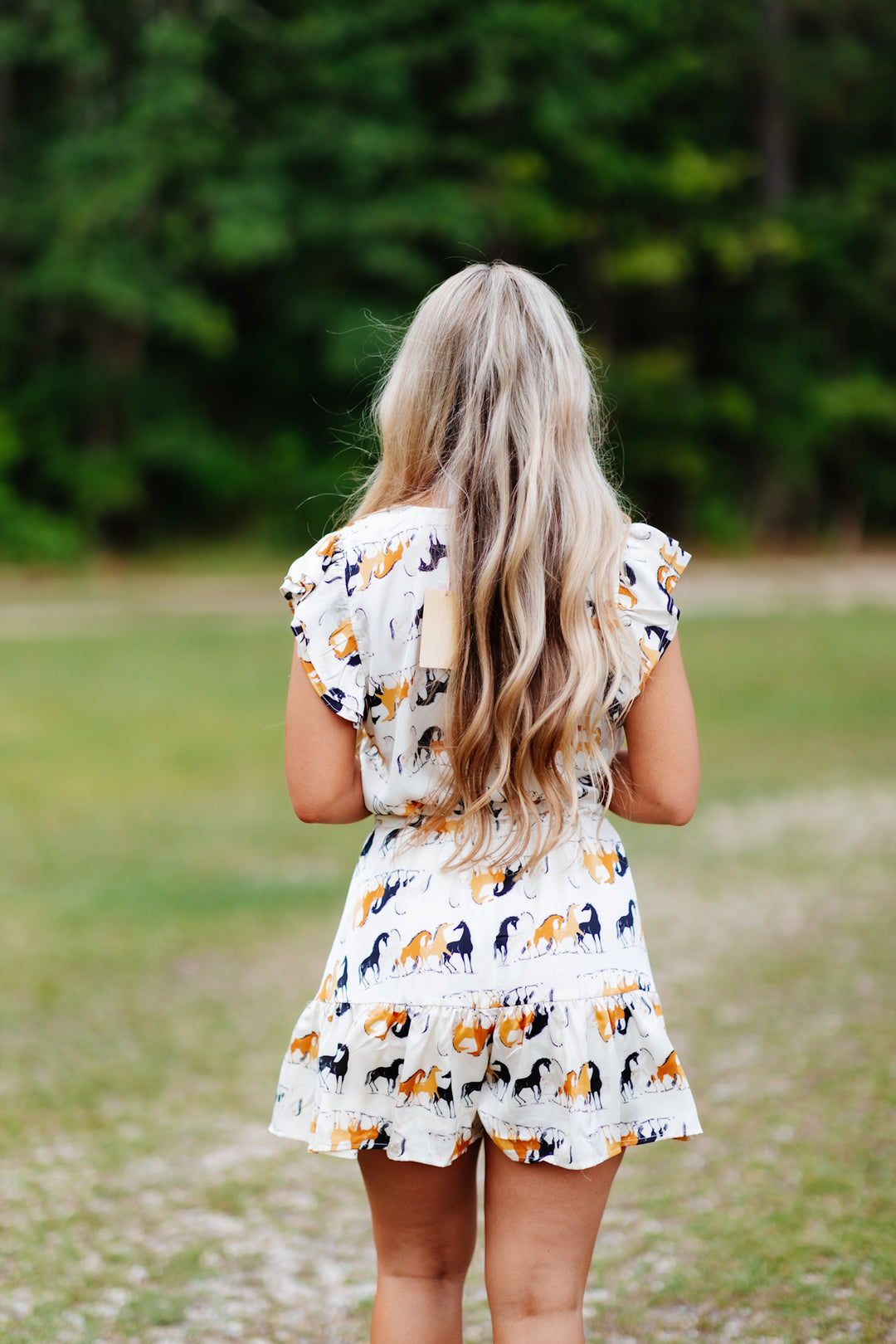 Wild Horses Romper