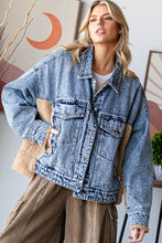 Load image into Gallery viewer, Sherpa Denim Jacket
