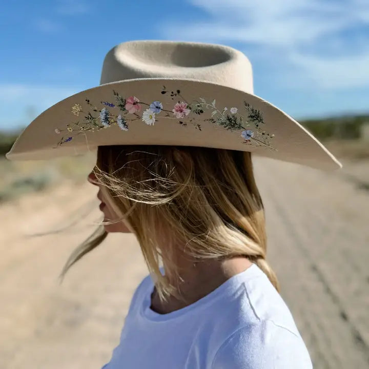 The Floral Lou Cowgirl Hat