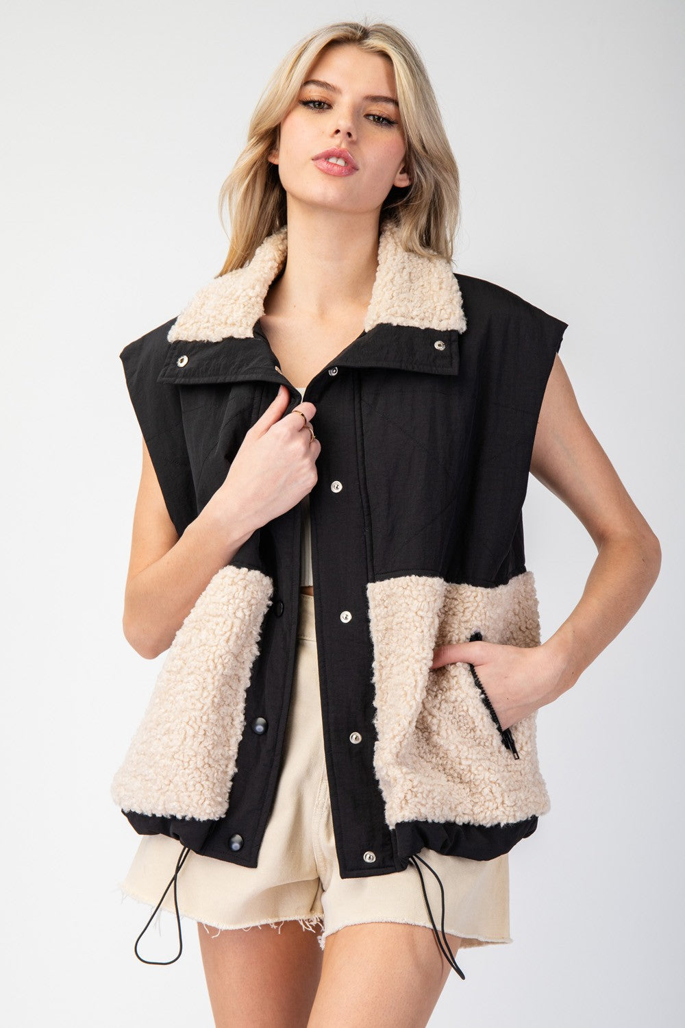 Midnight Sherpa Vest