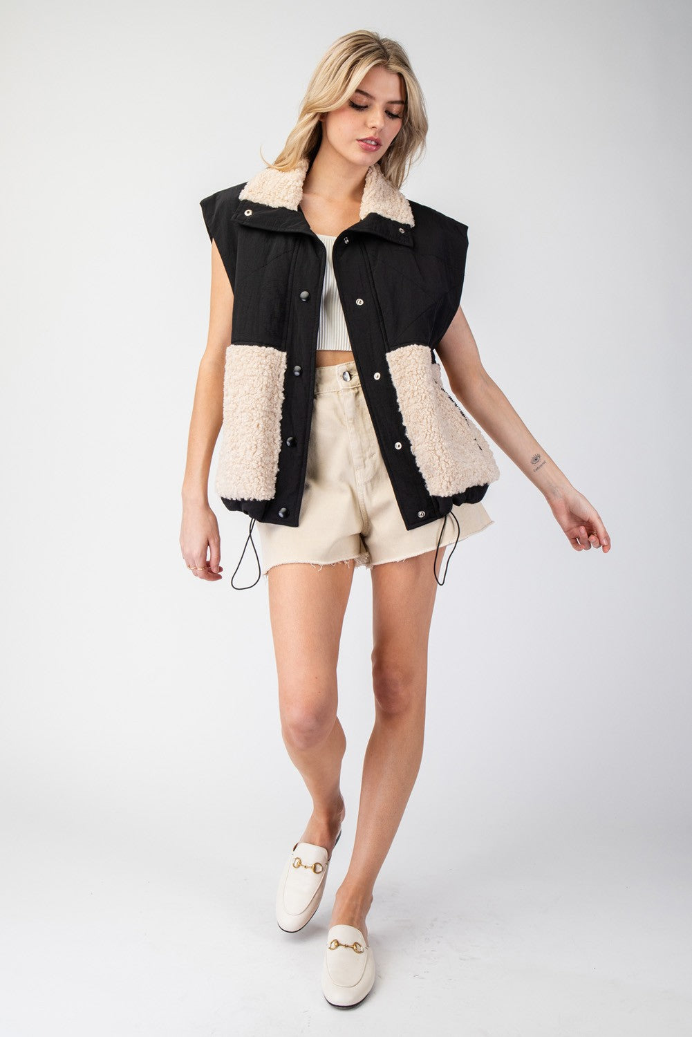 Midnight Sherpa Vest