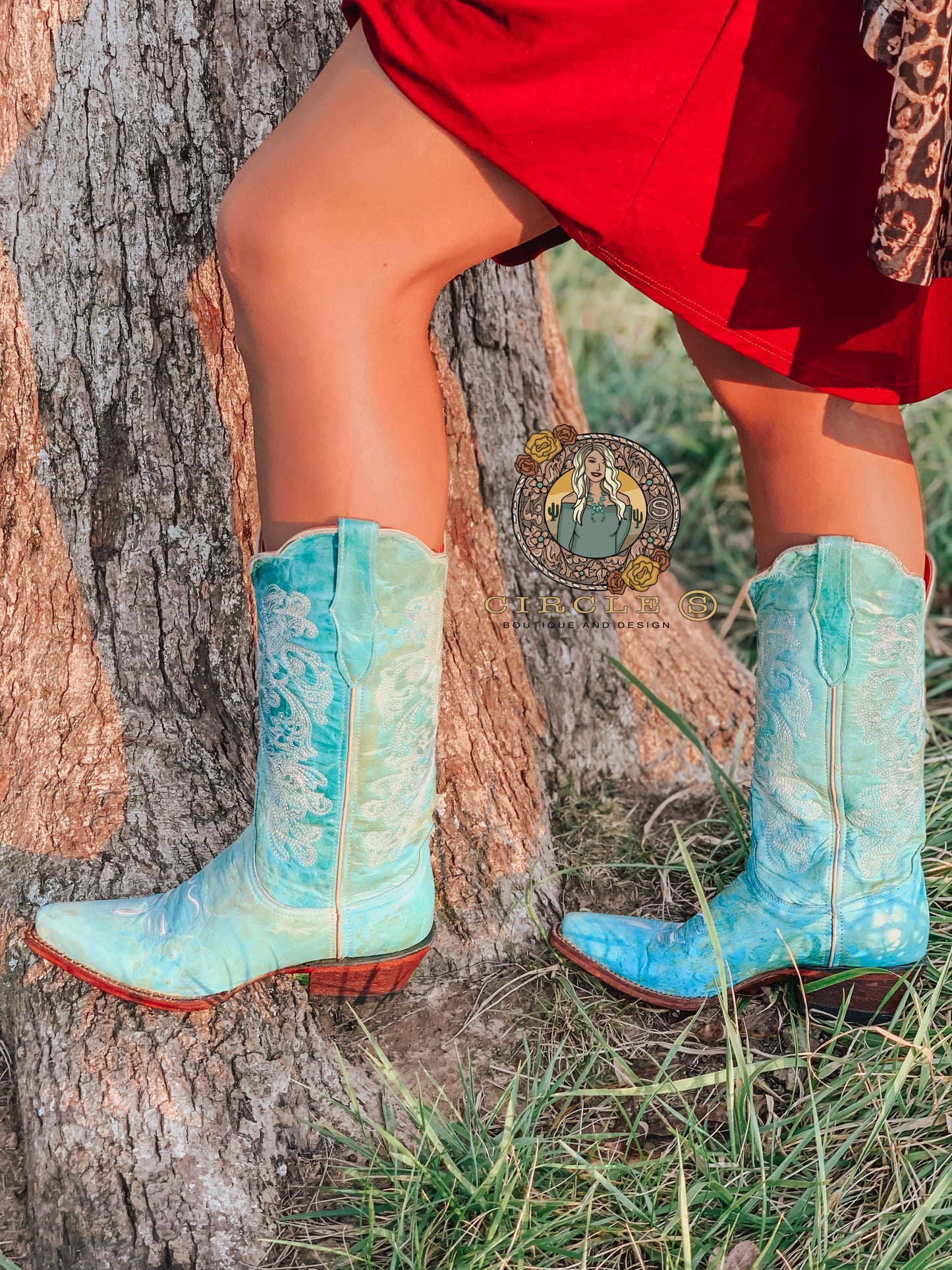 Turquoise Trotter Boots